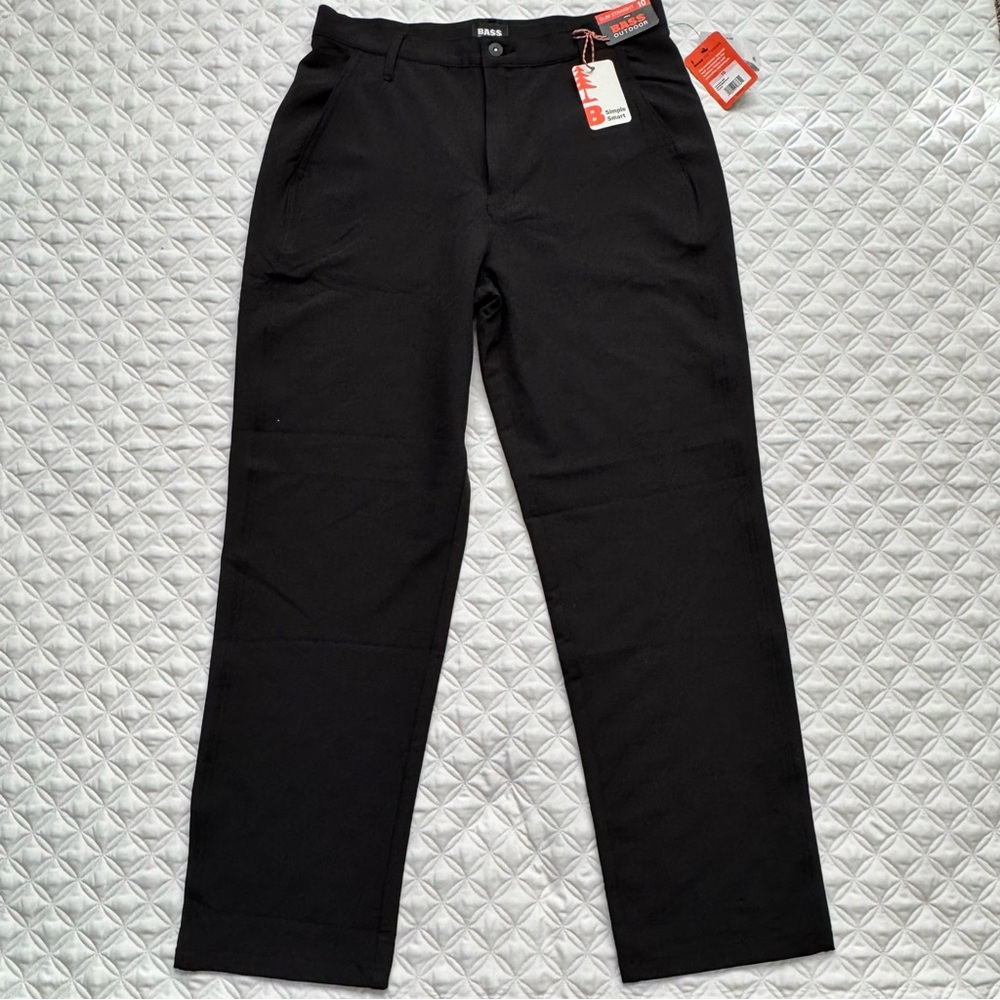 NWT Bass Outdoor Women's Anywhere Pant Black Size 10